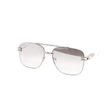 12 Pack: Modern Classy Aviator Semi-rimless Gradient Wholesale Sunglasses