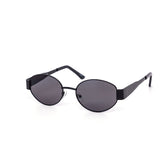 12 Pack: Chic Oval Metal Color Wholesale Sunglasses