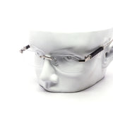 12 Pack: Luxe Rimless Clear Wholesale Sunglasses