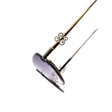 12 Pack: Royal Rimless Floral Accent Teardrop Wholesale Sunglasses