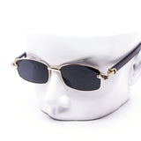 12 Pack: Luxe Serpent Temple Rectangle Hybrid Wholesale Sunglasses