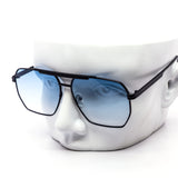 12 Pack: JetTheory Aviator Retro Gradient Metal Sunglasses Wholesale