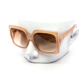 12 Pack: Posh Oversized Rounded Square Gradient Wholesale Sunglasses