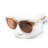 12 Pack: Minimalist Elise Round Chain Wholesale Sunglasses