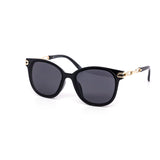12 Pack: Minimalist Elise Round Chain Wholesale Sunglasses