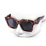 12 Pack: Classy Minimalist Chunky Prism Abstract Wholesale Sunglasses