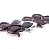 12 Pack: Classy Minimalist Chunky Prism Abstract Wholesale Sunglasses