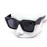 12 Pack: Classy Minimalist Chunky Prism Abstract Wholesale Sunglasses