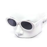 12 Pack: Retro Oval New School Wholesale Sunglasses