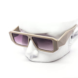 12 Pack: Minimalist Flatline Chunky Prism Abstract Wholesale Sunglasses