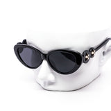12 Pack: Twin Star Chunky Round Cateye Gradient Wholesale Sunglasses
