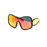 12 Pack: Oversized Unique Blobby Shield Wholesale Sunglasses