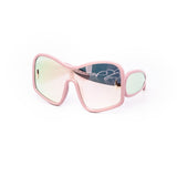 12 Pack: Oversized Unique Blobby Shield Wholesale Sunglasses