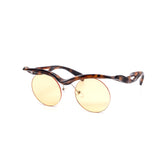 12 Pack: Oval Festival Semi-Rimless Wholesale Sunglasses
