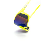 12 Pack: Retro Sports Wraparound Kush Burn Mirror Wholesale Sunglasses