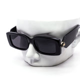 12 Pack: Vanta Icon – Designer Shield Rectangle Sunglasses Wholesale