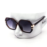 12 Pack: Oversized Hexagon Luxury Gradient Lens Wholesale Sunglasses