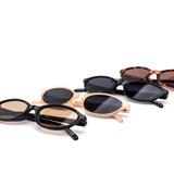 12 Pack: Teardrop Oval Thin Frame Wholesale Sunglasses