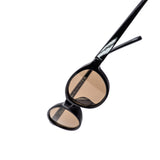 12 Pack: Teardrop Oval Thin Frame Wholesale Sunglasses