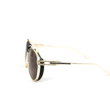 12 Pack: Elegant Color Mirror Leather Cover Aviator Wholesale Sunglasses