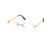 12 Pack: Minimal Rimless Blue Light Filtering Eyeglasses Wholesale