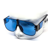 12 Pack: Future Retro Rimless Aviator Metal Wholesale Sunglasses