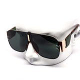 12 Pack: Future Retro Rimless Aviator Metal Wholesale Sunglasses