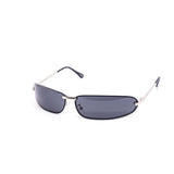 12 Pack: Slender Rimless Matrix Oval Wrap Wholesale Sunglasses