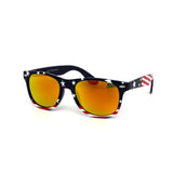 12 Pack: Star Spangled USA Color Mirror Wholesale Sunglasses