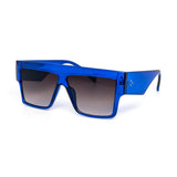 12 Pack: Oversized Luxurious Flat-top Chunky Gradient Wholesale Sunglasses