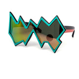 12 Pack: Polarized Oversized Zigzag Party Fashion Wholesale Sunglasses