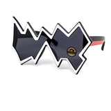 12 Pack: Polarized Oversized Zigzag Party Fashion Wholesale Sunglasses