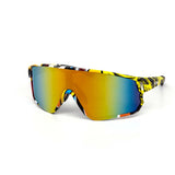 12 Pack: Kush Anime Sports Shield Burnt Mirror Wholesale Sunglasses