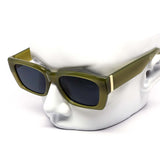 12 Pack: Gentle Slick Ricky Metal Accented Neon Wholesale Sunglasses