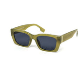 12 Pack: Gentle Slick Ricky Metal Accented Neon Wholesale Sunglasses