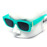 12 Pack: Gentle Slick Ricky Metal Accented Neon Wholesale Sunglasses
