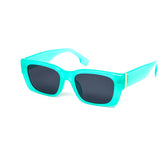 12 Pack: Gentle Slick Ricky Metal Accented Neon Wholesale Sunglasses
