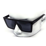 12 Pack: Rimless Flat-top Minimal Square Gradient Wholesale Sunglasses