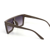 12 Pack: Rimless Flat-top Minimal Square Gradient Wholesale Sunglasses