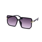 12 Pack: Oversized Rimless Modern Square Gradient Wholesale Sunglasses