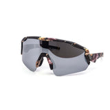 12 Pack: Huntsman Sports Shield Burnt Mirror Wholesale Sunglasses