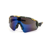 12 Pack: Huntsman Sports Shield Burnt Mirror Wholesale Sunglasses