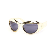 12 Pack: Oversized Superbug Wraparound V2 Wholesale Fashion Sunglasses