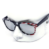 12 Pack: Star Spangled USA Mirror Wholesale Sunglasses