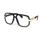 12 Pack: Retro Big Boss Aviator Clear Glasses Wholesale Sunglasses