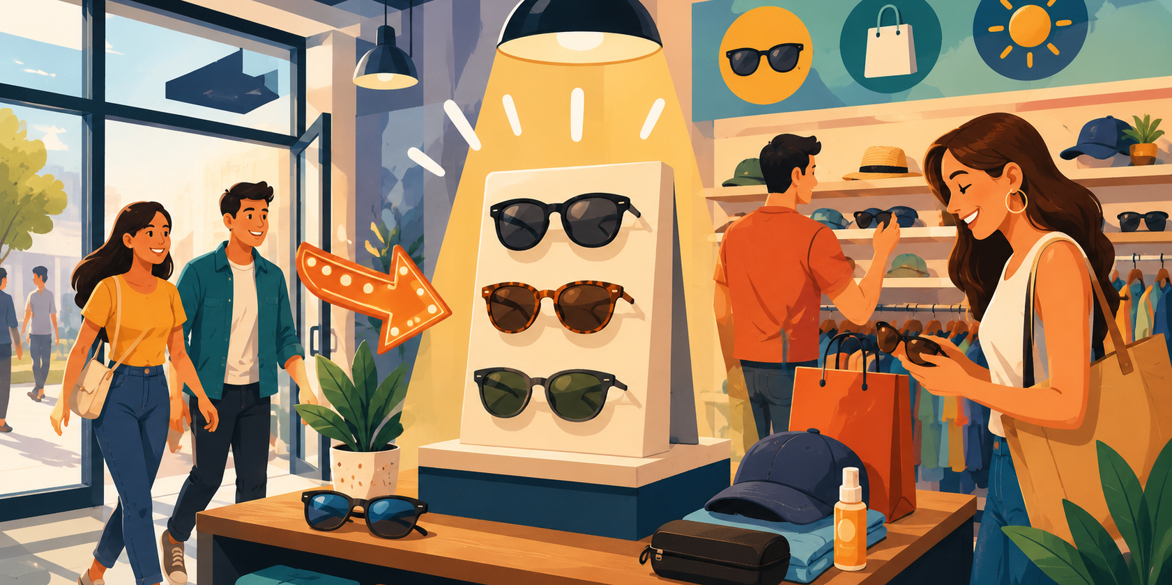 How to Use Sunglasses as a Loss Leader and Traffic Driver