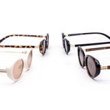 12 Pack: Sunday Brunch Slim Oval Cat Eye Wholesale Sunglasses