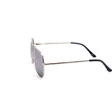 12 Pack: Classy All Silver Mirror Aviator Wholesale Sunglasses