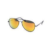 12 Pack: Skyline Aviators Black Frames Assorted Mirror Wholesale Sunglasses
