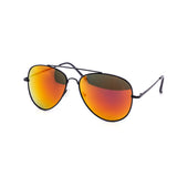 12 Pack: Mirage Tints Aviator All Black Frames Assorted Mirror Wholesale Sunglasses